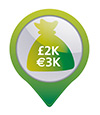 €2,000 cash protection or €20,000 valuables